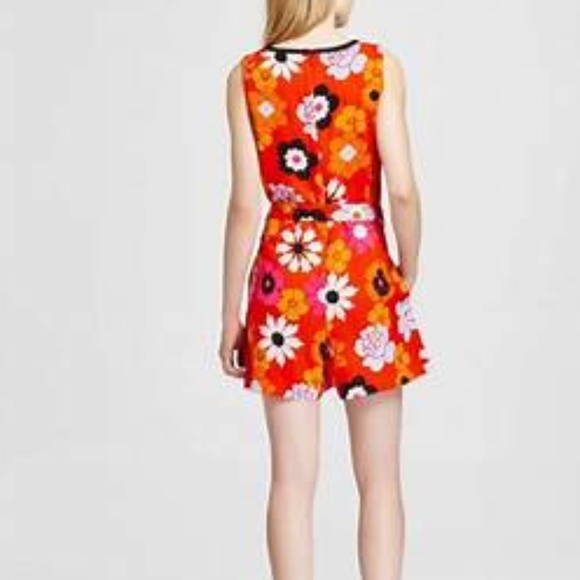 Victoria Beckham for Target Floral Print Romper - Picture 6 of 6
